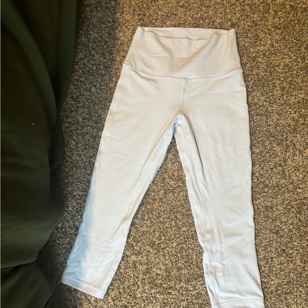 Lululemon wunder under cropped leggings